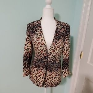 Ark & Co. Leopard Print Blazer
